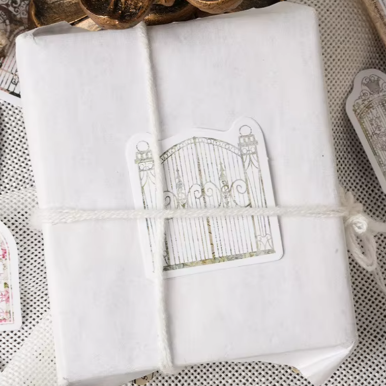Flower Window Journal Stickers