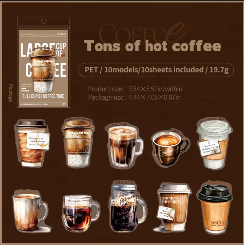 Coffee Break Series stickers