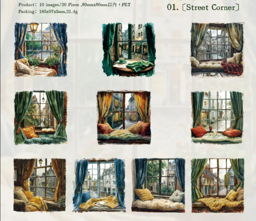 Window Scenery Stickers