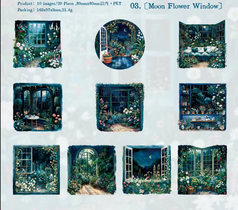 Window Scenery Stickers