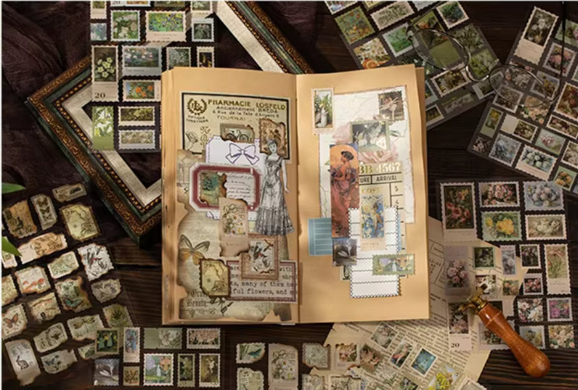 Stamp Collection Vintage